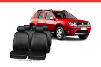 Imagem do produto PROMOÇÃO! - Capa de Couro Grancouro para Banco do Renault Duster Bipartido 2011 a 2018 - Cod. 13618